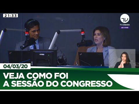 Congresso mantém veto sobre orçamento impositivo - 04/03/20