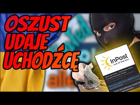 OSZUSTWO NA UCHODŹCĘ Z UKRAINY - Fałszywy link InPost - OLX VINTED ALLEGRO FACEBOOK Whatsapp