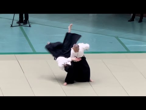 2022 All Japan Aikido demonstration  Akimoto Shihan Ibaraki dojo 第59回全日本合気道演武大会　秋本師範　茨城支部道場