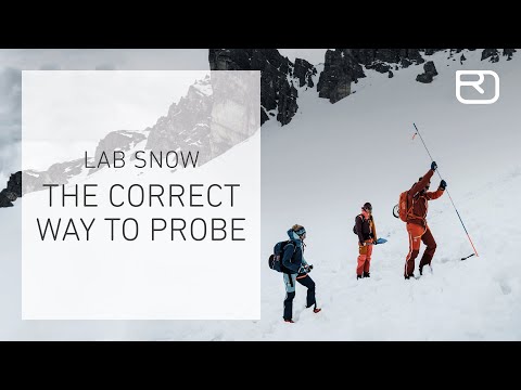 The correct way to probe after an avalanche – tutorial (15/17) (English) | LAB SNOW thumbnail