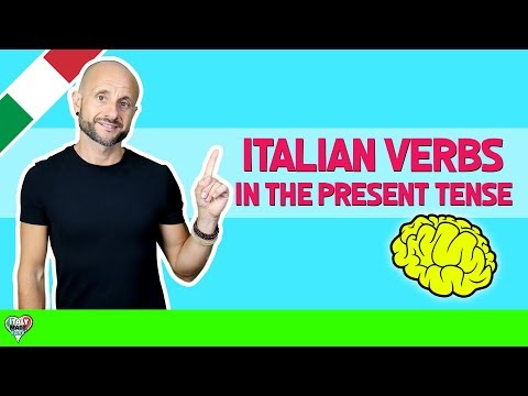 Conjugação de verbos italianos -