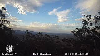 Time-lapse of the start of the Warri Fire
