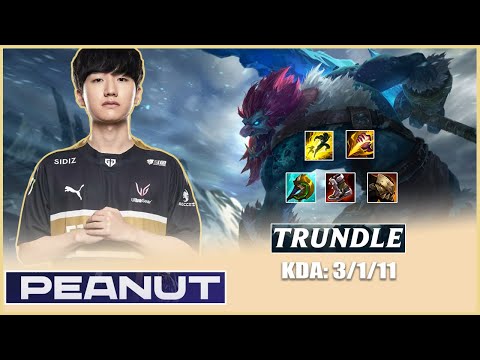 Peanut - Kèo đấu giữa Trundle vs Rengar  - Lol Pro Replays