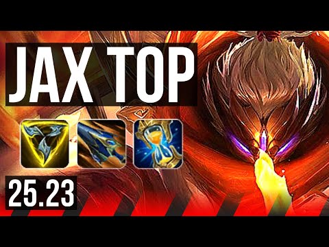 JAX vs VOLIBEAR (TOP) | 9/2/3, Dominating | NA Master | 25.23