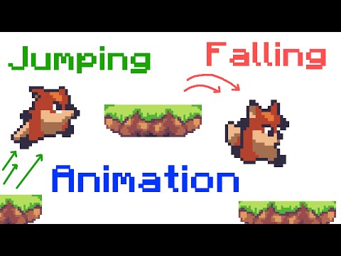 Unity 2D Platformer Tutorial 6 - How To Add Jump And Falling Animations To 2D Character Controller