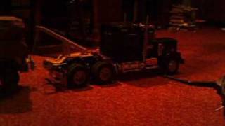 preview picture of video 'John's Tamiya Wedico 5TH Wheel Wrecker'