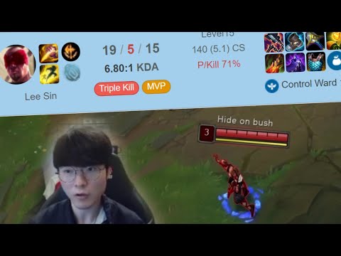 FAKER UTTER JUNGLE DOMINATION - T1 Faker Highlights