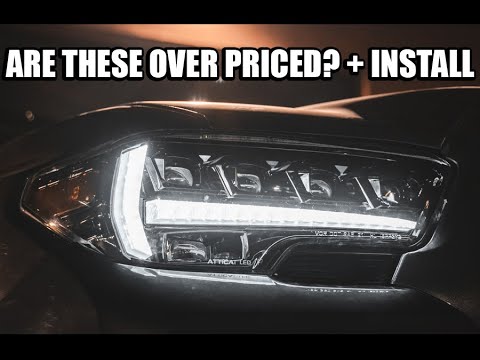 How To Install ATTICA APEX Series Headlights on a Toyota Tacoma Installation & Review