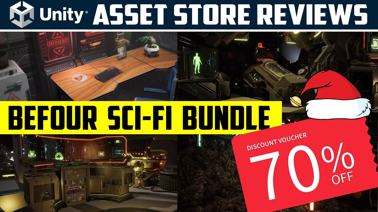 Unity Asset Reviews - Befour Studios Sci-Fi Environment Bundle