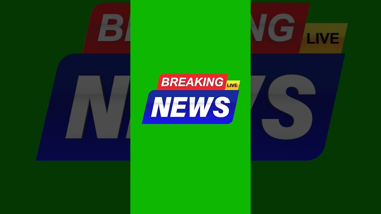 Green Screen Breaking News Live #mtctutorials #news #live