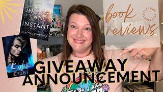 FINALLY! THE 1000 SUBSCRIBER WINNER ANNOUNCEMENT! PLUS A REVIEW OF IN AN INSTANT &amp; THE WORDS!