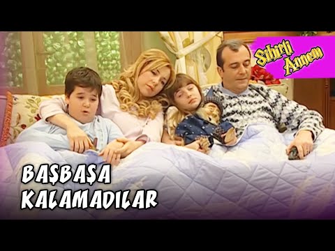 Cem ile Ceren, Betüş ile Sadık'ı Baş Başa Bırakmıyor! - Sihirli Annem 1.Bölüm