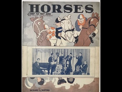 "Horses" (1926) Seven Little Polar Bears (Harry Reser) on Cameo 915, 1920s dance band jazz music