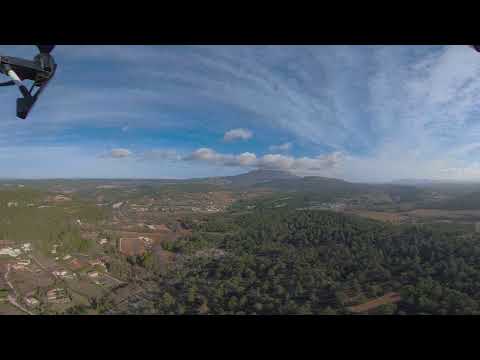 Vidéo vr 360 par drone