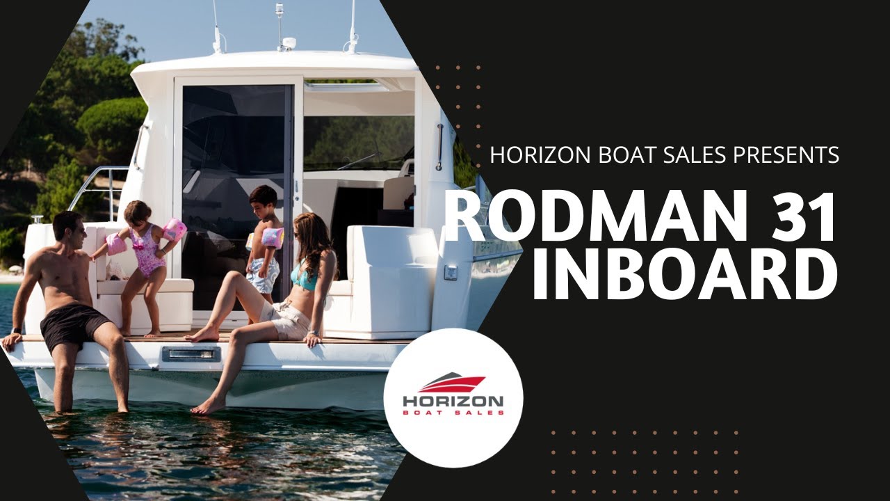 Rodman Spirit 31 Inboard Tour