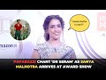 Paparazzi Chant Dr Eeram As Sanya Malhotra Arrives At Award Show Must Watch