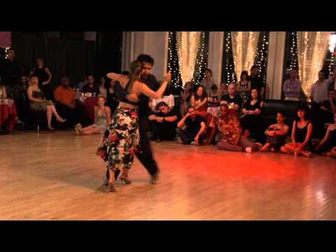 Marcelo El Chino Gutierrez and Katherine Gorsuch