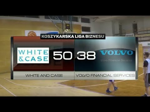 White and Case vs Volvo Financial Services - VI kolejka - Warszawa - Koszykarska Liga Biznesu