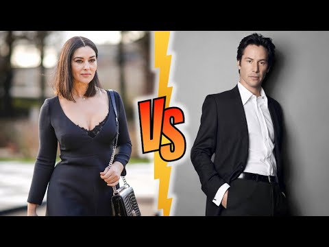 Monica Bellucci VS Keanu Reeves Transformation ★ 2021