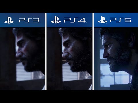 Torture Scene (Joel's Interrogation)  - The Last of Us Side by Side Comparison (PS3 vs PS4 vs PS5)