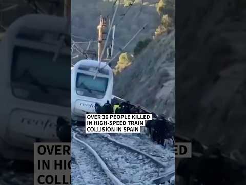 Video Thumbnail: Over 30 killed in high-speed train collision in Spain