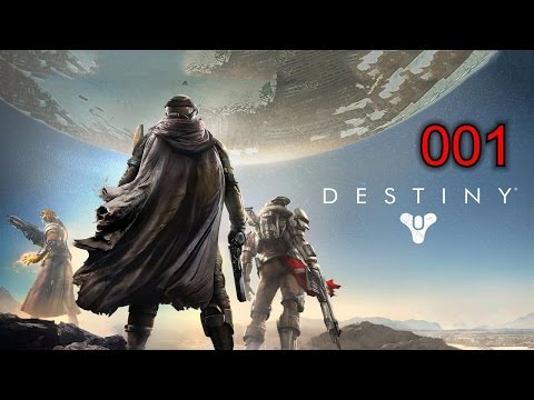 Let's Play Destiny Beta German #001 (Der Anfang als neuer Jäger)