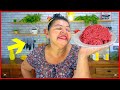 FIZ 300 G DE CARNE MOÍDA RENDER 1 KG COM TUDO QUE TEM EM CASA
