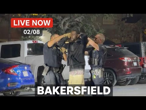 🔴LIVE Nightcrawler News in Bakersfield CA - Viewer Discretion is Advised 02/08