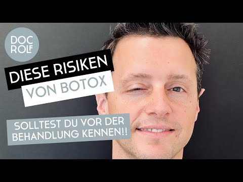 Die RISIKEN von BOTOX – Dr. Rolf Bartsch erklärt