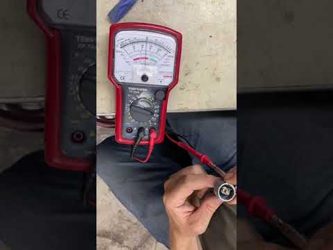 Ferrari F40 TPS Throttle Position Sensor test.