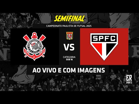 Corinthians x São Paulo - SUB 16 | 15/11/2025 | AO VIVO | Semifinal | Campeonato Paulista A1 | Ouro