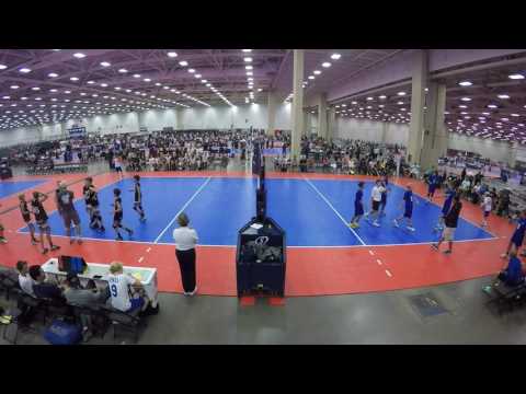 USAV 13U 352 Elite vs San Clemente - 1st Set - GOPR1178