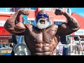 Old Man Super Power Strength at Muscle Beach