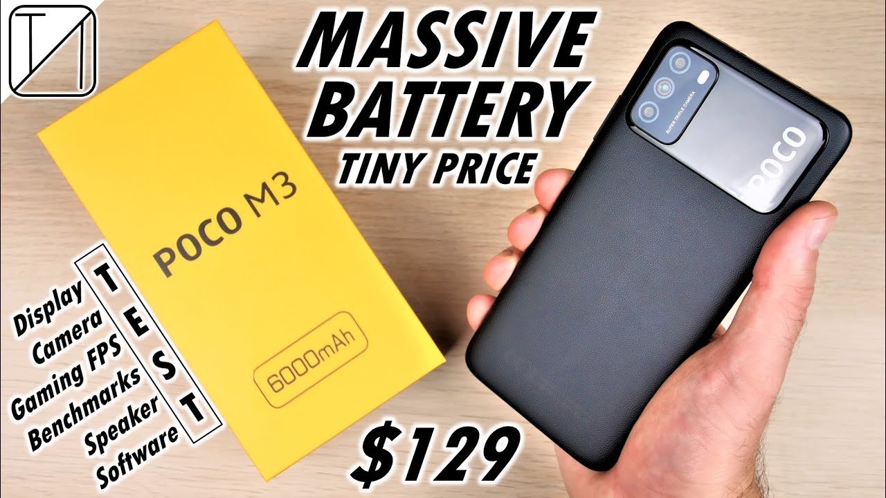 POCO M3 UNBOXING and DETAILED REVIEW - Massive Battery. Tiny Price.