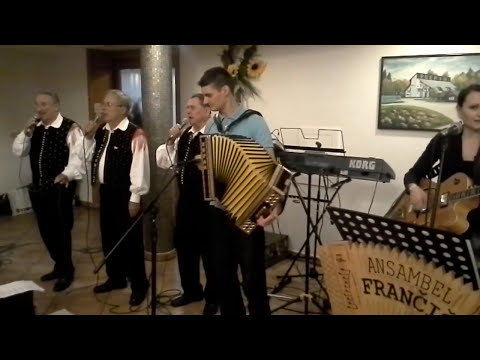 Fantje iz Praprotna in Ans. Frančič - MENI NI ZA BOGATIJO - v živo