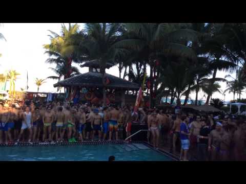 DJ Gustavo Scorpio - Winter Party Miami 2014 - Pool Party