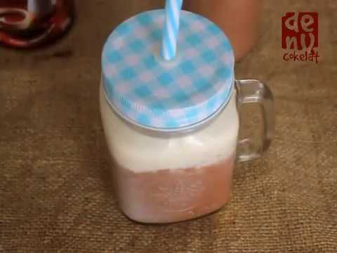 PUDDING SEDOT ala DENU COKELAT