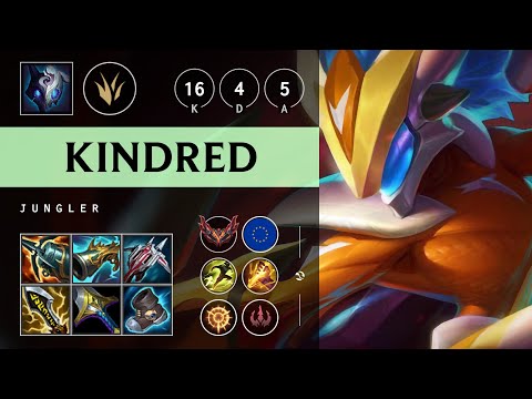 Kindred Jungle vs Jarvan IV - EUW Grandmaster Patch 25.15