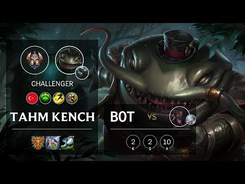 Tahm Kench Bot vs Lucian - TR Challenger Patch 10.3