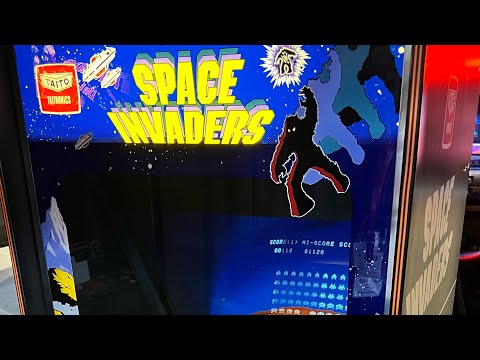 Taito Taitronics 1978 Space invaders Upright Arcade Machine. - YouTube