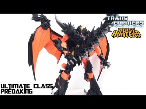 Video Review of the Transformers: Beast Hunters Ultimate Class Predaking