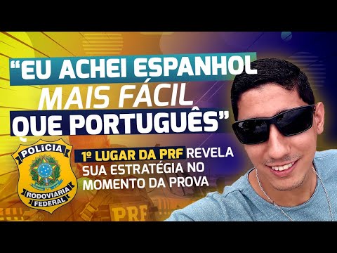 Estratégia de Prova e DIFERENCIAL do 1º COLOCADO PRF 2021.