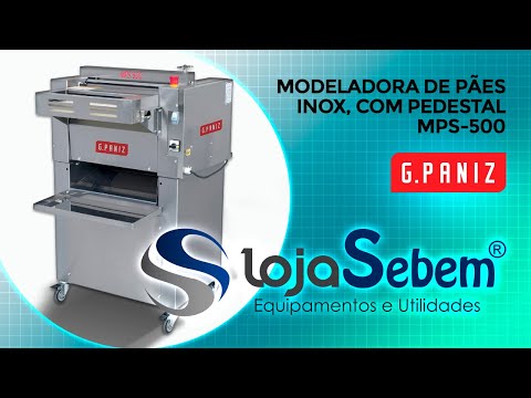 Modeladora de Pães Industrial GPANIZ Epóxi– MPS-350