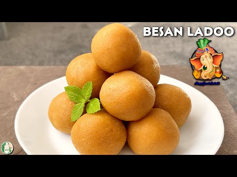 My Granny’s Style BESAN LADOO FOR GANESH CHATURTHI | Ganesha’s Favourite LADDOO - Sattvik kitchen