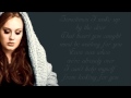 Adele - Set Fire to the Rain Lyrics Video 