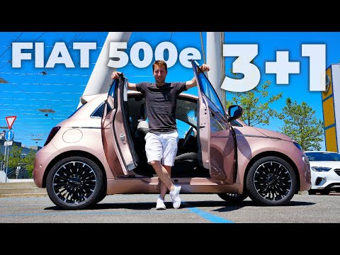 New Fiat 500e 3+1 2021 Review Interior Exterior