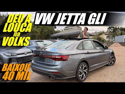 DESPENCOU O PREÇO VW JETTA GLI 2026! Agora com quase 40 mil reais de desconto. Hora de comprar?