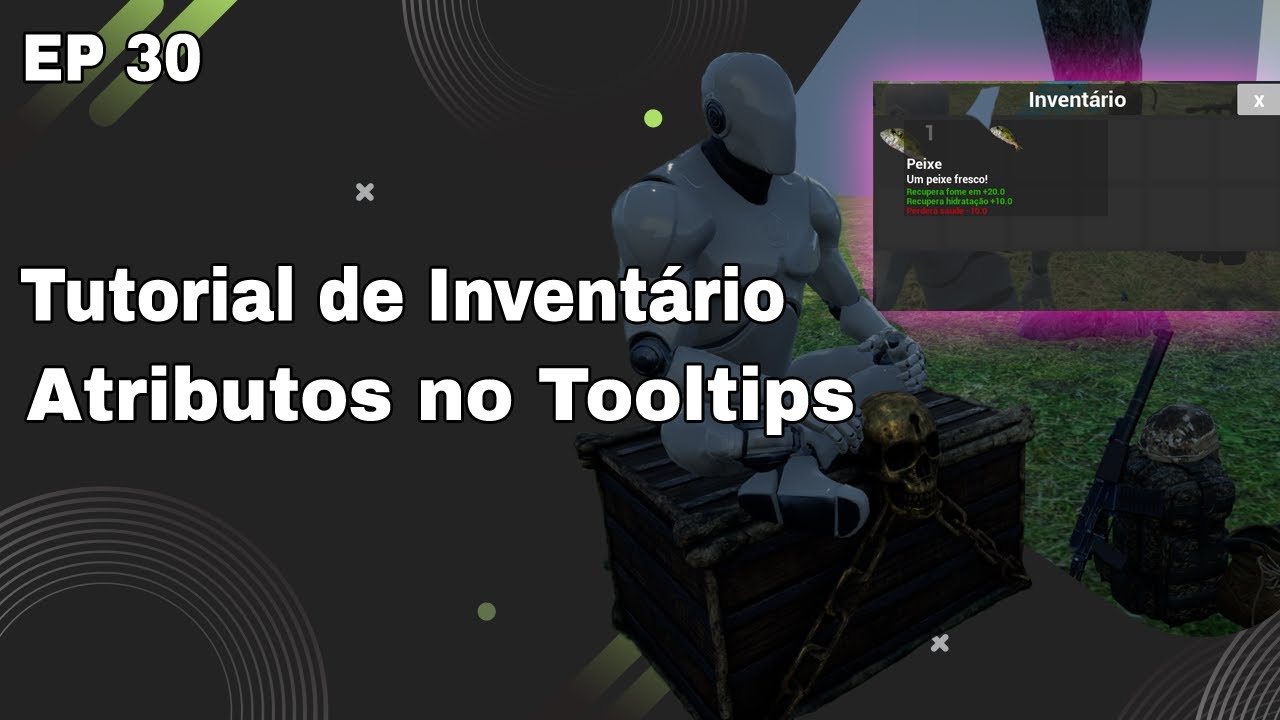 Unreal Engine Tutorial: Sistema de Tooltips Personalizável com Buffs e Debuffs!