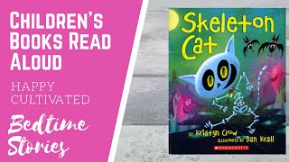 Skeleton Cat Book Read Aloud | Spooky Kids Stories | Halloween Stories for Kids