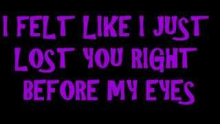 Right Before My Eyes Lyrics